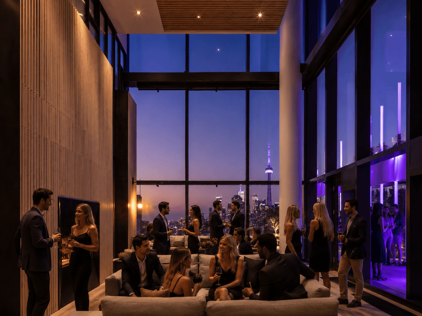 Summer Rooftop Social - the rooftop